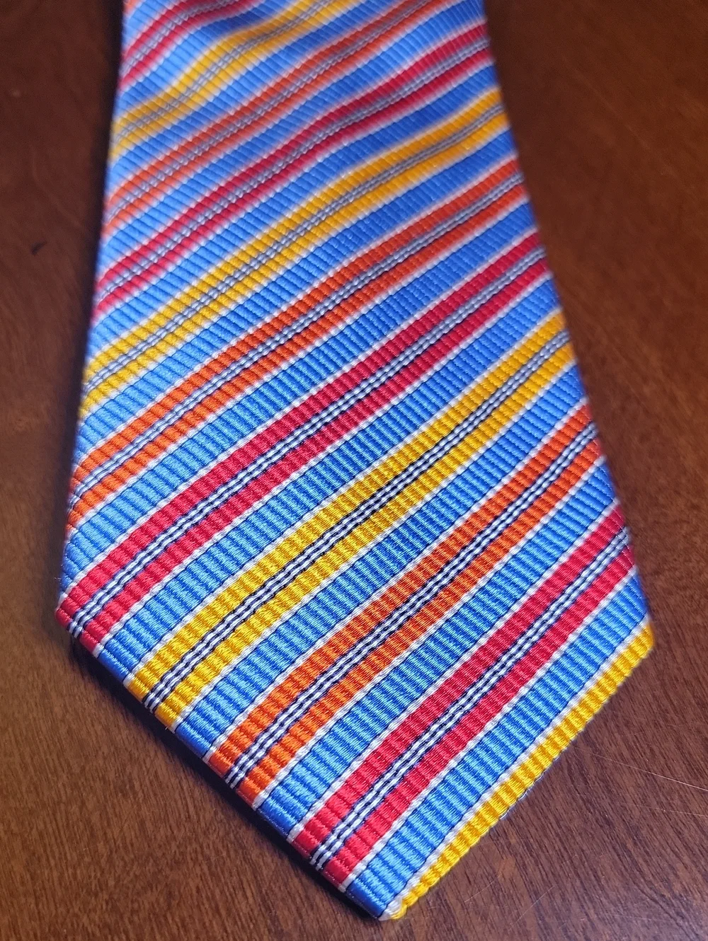 Holland & Sherry classic striped